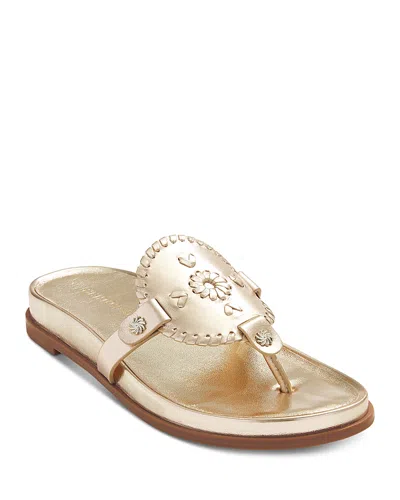 Jack Rogers Collins Casual Sandal In Beige