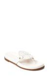 Jack Rogers Collins Casual Sandal In White