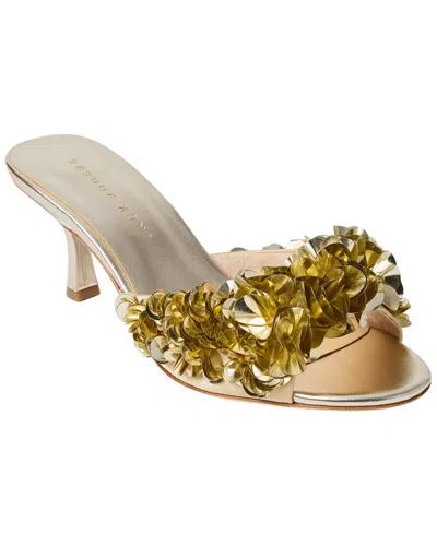 Jack Rogers Crown Sequin Sandal In Gold
