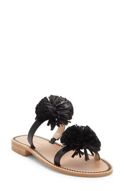 Jack Rogers Daffodil Sandal In Black