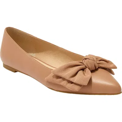 Jack Rogers Debra Ballet Flat In Brown