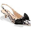 Jack Rogers Debra Slingback Pointed Toe Pump In Multi