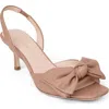 Jack Rogers Eloise Slingback Sandal In Cafe Au Lait