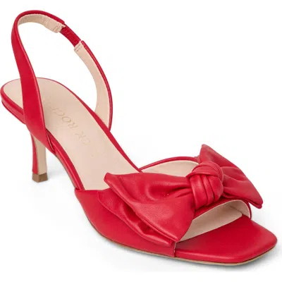 Jack Rogers Eloise Slingback Sandal In Fire Red