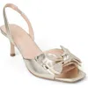 Jack Rogers Eloise Slingback Sandal In Jacks Platinum