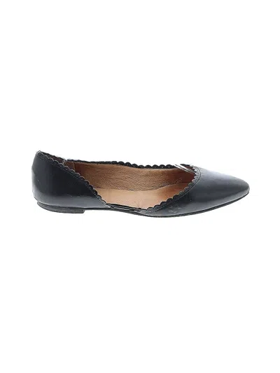Pre-owned Jack Rogers Flats In Black