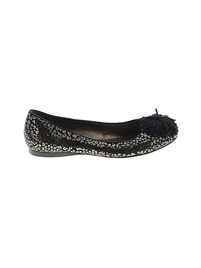 Pre-owned Jack Rogers Flats In Black