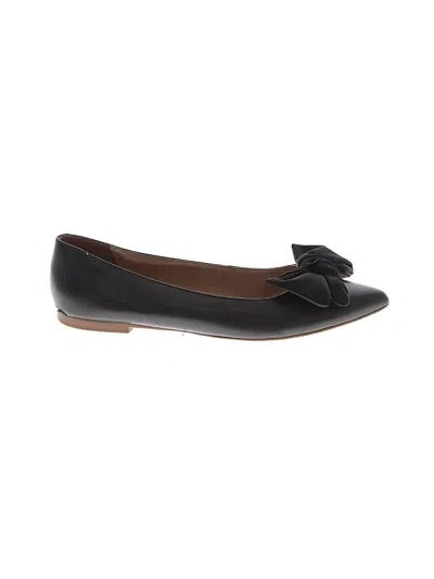 Pre-owned Jack Rogers Flats In Black