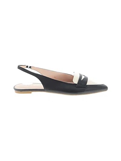 Pre-owned Jack Rogers Flats In Black