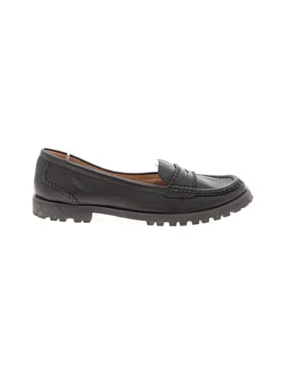 Pre-owned Jack Rogers Flats In Black