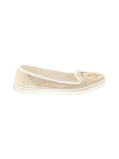 Pre-owned Jack Rogers Flats In Gold