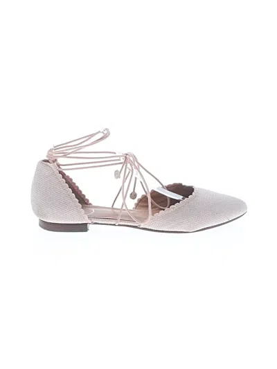 Pre-owned Jack Rogers Flats In Pink