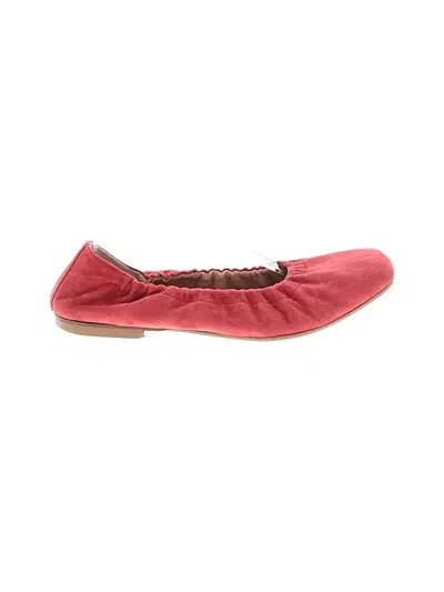 Pre-owned Jack Rogers Flats In Red