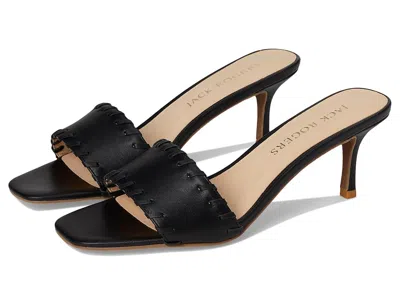 Jack Rogers Flora Kitten Heel In Black