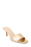 Jack Rogers Flora Slide Sandal In Gold