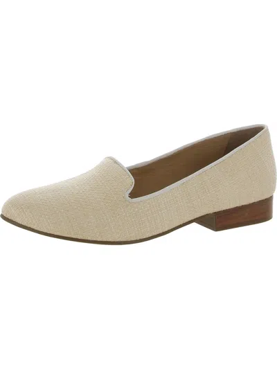 Jack Rogers Ginny Loafer Womens Slip On Round Toe Loafers In Beige