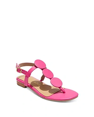 Jack Rogers Girls' Worth Flat Sandals - Toddler, Little Kid, Big Kid In Fuchsia