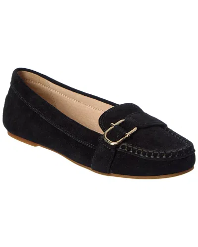 Jack Rogers Hanover Suede Moccasin In Animal Print