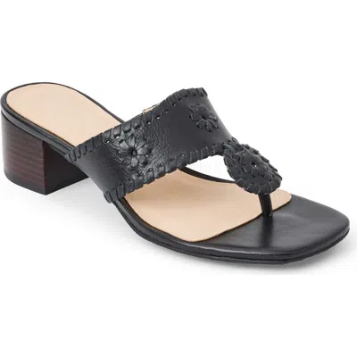 Jack Rogers Jacks City Slide Sandal In Black