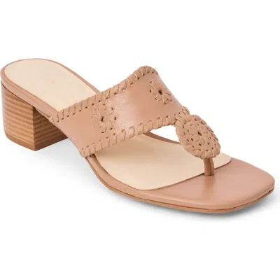 Jack Rogers Jacks City Slide Sandal In Neutral