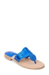 Jack Rogers Jacks Flat Sandal In Blue