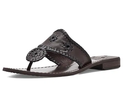 Jack Rogers Jacks Flat Sandal In Brown