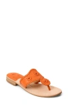 Jack Rogers Jacks Flat Sandal In Orange