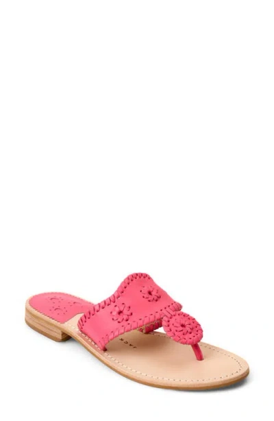 Jack Rogers Jacks Flat Sandal In Pink