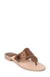 Jack Rogers Jacks Flip Flop In Bronze