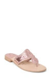 Jack Rogers Jacks Flip Flop In Rose Quartzdnu