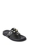 Jack Rogers Jacks Jewel Sport Flip Flop In Black