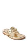 Jack Rogers Jacks Jewel Sport Flip Flop In Silver