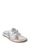 Jack Rogers Jacks Jewel Sport Flip Flop In Metallic