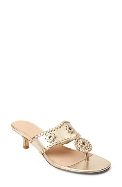 Jack Rogers Jacks Kitten Heel Flip Flop In Multi