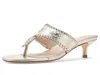 Jack Rogers Jacks Kitten Heel In Silver