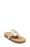 JACK ROGERS KIDS' COLLINS PLATFORM FLIP FLOP