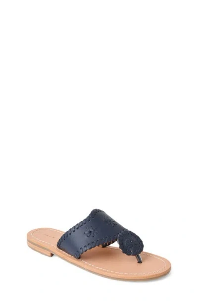 Jack Rogers Kids' Jacks Flip Flop In Blue