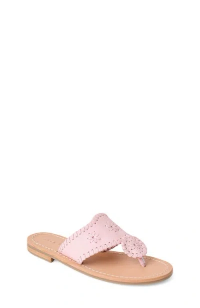 Jack Rogers Kids' Jacks Flip Flop In Pink