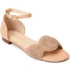 Jack Rogers Laurin Ankle Strap Sandal In Toast/toast Nap
