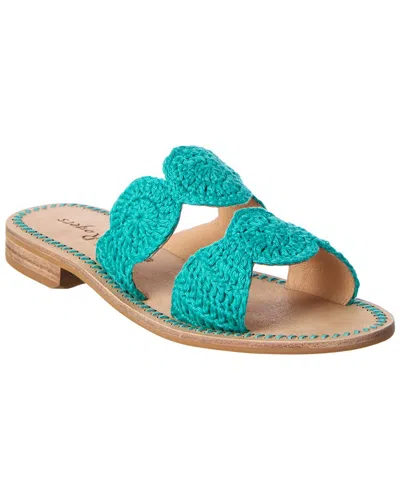 Jack Rogers Laurin Crochet Sandal In Aquatic