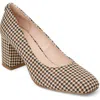 Jack Rogers Lenora Houndstooth Pump In Gold