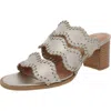 Jack Rogers Logan Mid Womens Leather Comfort Pumps In Gray