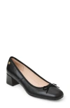 Jack Rogers Maddy Square Toe Pump In Black