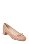 Jack Rogers Maddy Square Toe Pump In Brown