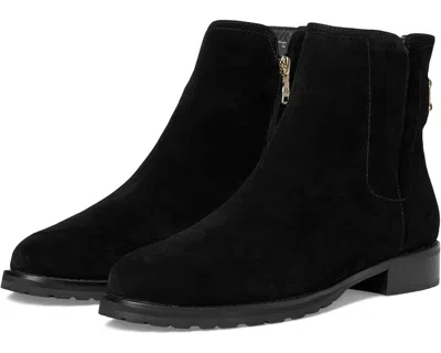 Jack Rogers Newbury 142241bt01 Boots Women's Black Suede Side Zip Bootie Ver390