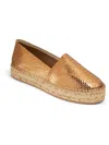 JACK ROGERS PALMER WOMENS LEATHER SLIP ON LOAFERS