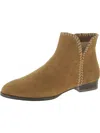 Jack Rogers Raegan Bootie Womens Suede Embellished Booties In Brown