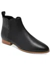 Jack Rogers Rollins Womens Suede Block Heel Ankle Boots In Black