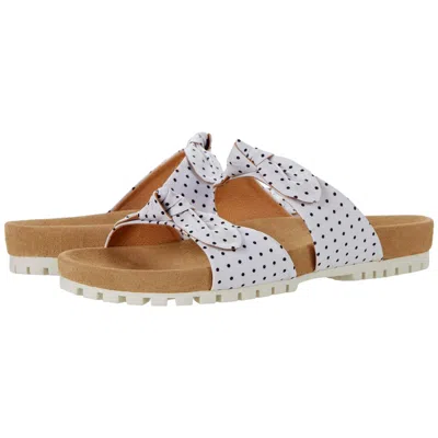 Jack Rogers Rose Double Knot Comfort White / Plaid Black 124211sa10-120 Women's