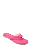 Jack Rogers Roxy Flip Flop In Fucshia Pink